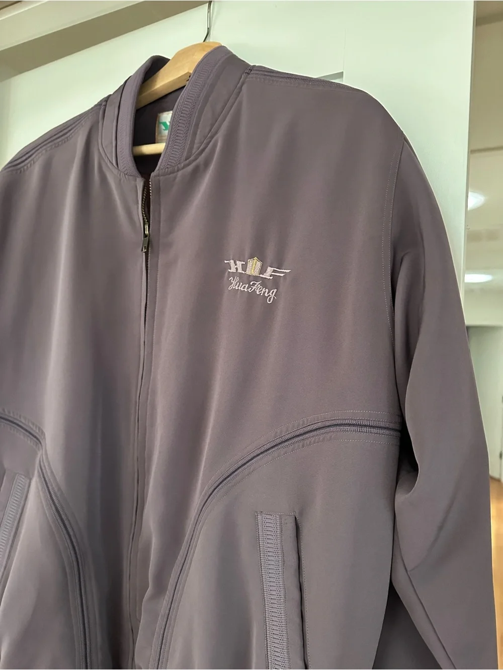 Purple Bomber Jacket